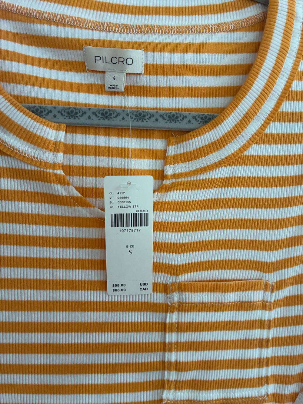 Pilcro Seamed Muscle Tank - Picture 5 of 8
